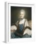 Madame de Rozeville-Maurice Quentin de La Tour-Framed Giclee Print