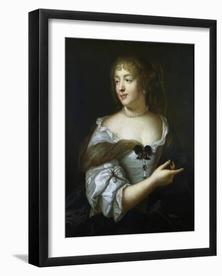 Madame De Sevigne, French Courtier and Letter Writer, 17th Century-Claude Lefebvre-Framed Giclee Print