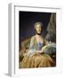 Madame De Sorquainville-Jean-Baptiste Perronneau-Framed Giclee Print