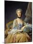 Madame De Sorquainville-Jean-Baptiste Perronneau-Mounted Giclee Print