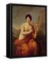 Madame de Stael as Corinne-Firmin Massot-Framed Stretched Canvas