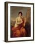 Madame de Stael as Corinne-Firmin Massot-Framed Giclee Print