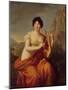 Madame de Stael as Corinne-Firmin Massot-Mounted Giclee Print