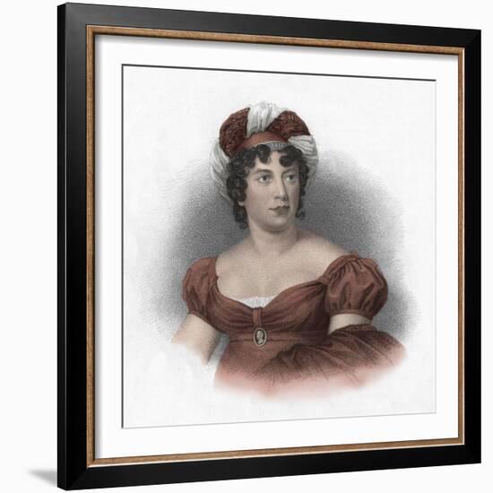 Madame De Stael-Francois Pascal Simon Gerard-Framed Giclee Print