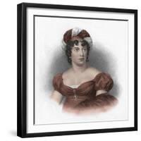 Madame De Stael-Francois Pascal Simon Gerard-Framed Giclee Print