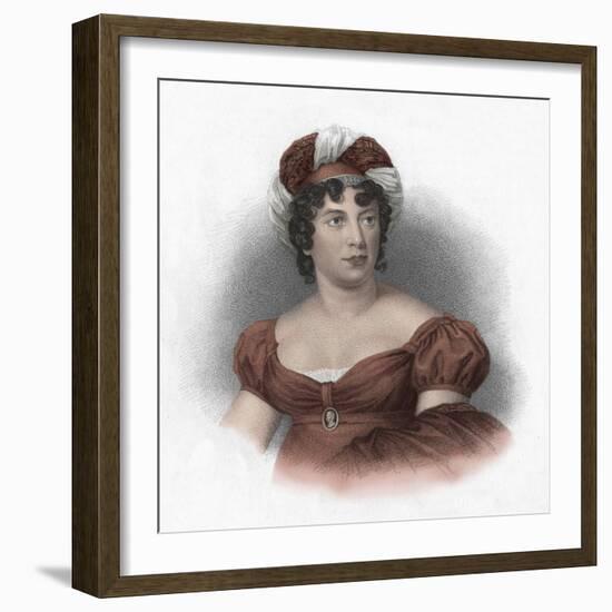 Madame De Stael-Francois Pascal Simon Gerard-Framed Giclee Print