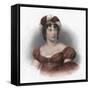 Madame De Stael-Francois Pascal Simon Gerard-Framed Stretched Canvas