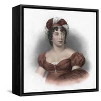 Madame De Stael-Francois Pascal Simon Gerard-Framed Stretched Canvas