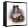 Madame De Stael-Francois Pascal Simon Gerard-Framed Stretched Canvas
