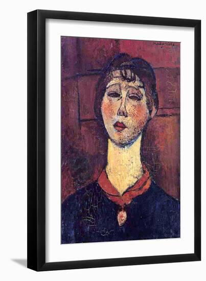 Madame Dorival, 1916-Amedeo Modigliani-Framed Giclee Print
