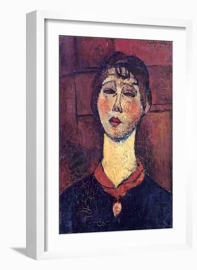 Madame Dorival, 1916-Amedeo Modigliani-Framed Giclee Print