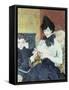 Madame Doubrere and Her Son, 1895-Louis Valtat-Framed Stretched Canvas