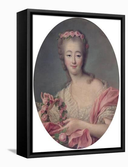 Madame Du Barry, 1770-Francois Hubert Drouais-Framed Stretched Canvas