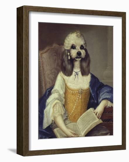 Madame du Barry-Thierry Poncelet-Framed Premium Giclee Print
