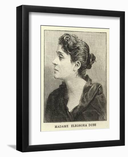 Madame Eleonora Duse-null-Framed Giclee Print