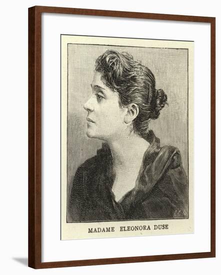 Madame Eleonora Duse-null-Framed Giclee Print