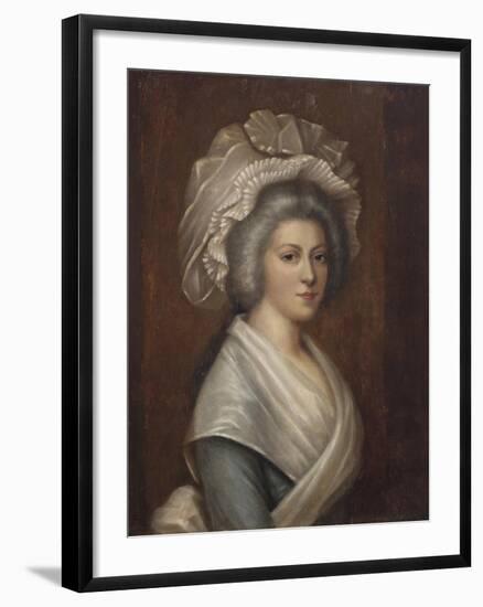 Madame Élisabeth at the Temple Prison-Alexandre Kucharski-Framed Giclee Print