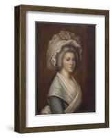 Madame Élisabeth at the Temple Prison-Alexandre Kucharski-Framed Giclee Print