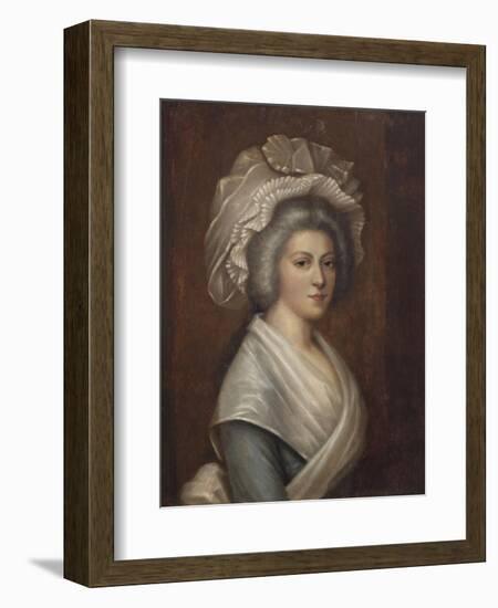 Madame Élisabeth at the Temple Prison-Alexandre Kucharski-Framed Giclee Print