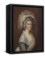 Madame Élisabeth at the Temple Prison-Alexandre Kucharski-Framed Stretched Canvas