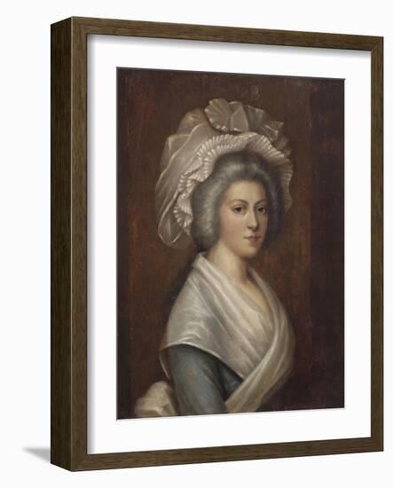 Madame Élisabeth at the Temple Prison-Alexandre Kucharski-Framed Giclee Print