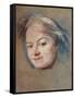 'Madame Favart, c1745-Maurice-quentin De La Tour-Framed Stretched Canvas