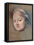 'Madame Favart, c1745-Maurice-quentin De La Tour-Framed Stretched Canvas