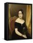 Madame Félix Schayé, née Valérie Meyer-Henri Schlesinger-Framed Stretched Canvas