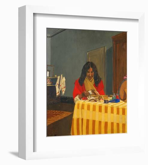 Madame Félix Vallotton-Félix Vallotton-Framed Giclee Print