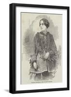 Madame Fiorentini, of Her Majesty's Theatre-null-Framed Premium Giclee Print