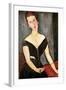 Madame G. Van Muyden, 1917-Amedeo Modigliani-Framed Giclee Print