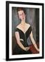 Madame G. van Muyden, 1917-Amedeo Modigliani-Framed Giclee Print