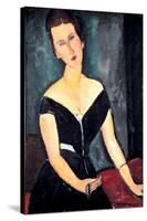 Madame G. Van Muyden-Amedeo Modigliani-Stretched Canvas