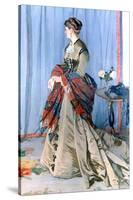 Madame Gaudibert, 1868-Claude Monet-Stretched Canvas