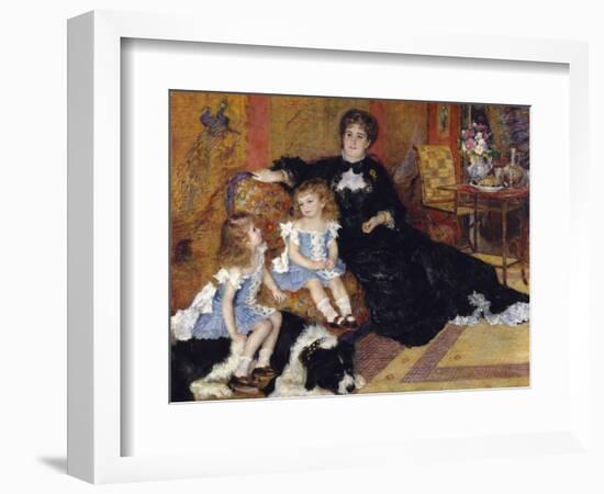 Madame Georges Charpentier and her Children, 1878-Pierre-Auguste Renoir-Framed Giclee Print