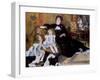 Madame Georges Charpentier and Her Children, 1878-Pierre-Auguste Renoir-Framed Giclee Print