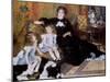 Madame Georges Charpentier and Her Children, 1878-Pierre-Auguste Renoir-Mounted Giclee Print