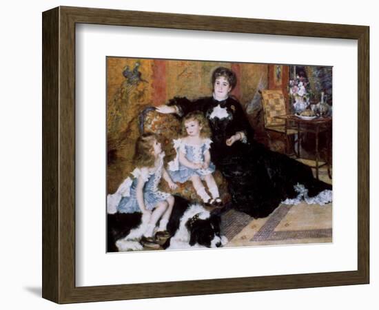 Madame Georges Charpentier and Her Children, 1878-Pierre-Auguste Renoir-Framed Giclee Print