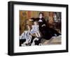 Madame Georges Charpentier and Her Children, 1878-Pierre-Auguste Renoir-Framed Giclee Print