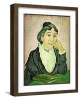 Madame Ginoux, 1890-Vincent van Gogh-Framed Giclee Print