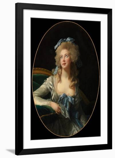 Madame Grand, 1783 (Oil on Canvas)-Elisabeth Louise Vigee-LeBrun-Framed Giclee Print