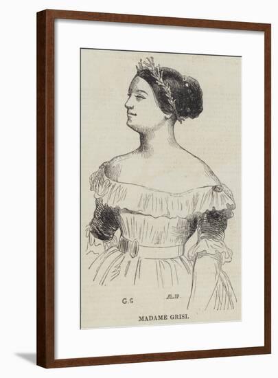 Madame Grisi-null-Framed Giclee Print