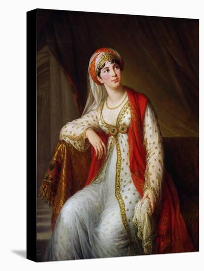 Madame Guiseppina Grassini in the Role of Zaire, 1805-Elisabeth Louise Vigee-LeBrun-Stretched Canvas