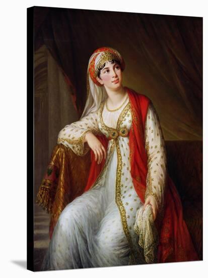 Madame Guiseppina Grassini in the Role of Zaire, 1805-Elisabeth Louise Vigee-LeBrun-Stretched Canvas