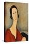 Madame Hanka Zborowska, 1917 (Oil on Canvas)-Amedeo Modigliani-Stretched Canvas