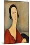 Madame Hanka Zborowska, 1917 (Oil on Canvas)-Amedeo Modigliani-Mounted Giclee Print