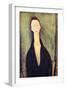 Madame Hanka Zborowska, 1918-Amedeo Modigliani-Framed Giclee Print