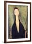 Madame Hanka Zborowska, 1918-Amedeo Modigliani-Framed Giclee Print