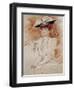 Madame Helleu Au Chapeau-Paul Cesar Helleu-Framed Giclee Print