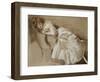 Madame Helleu Reclining on a Chaise-Longue-Paul Cesar Helleu-Framed Giclee Print